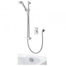 Aqualisa Visage Q Digital Smart Shower Concealed Adjustable with Bath - High Pressure/Combi (VSQ.A1.BV.DVBTX.20)