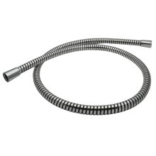 Aqualisa 1.25m plastic shower hose - chrome (235019)