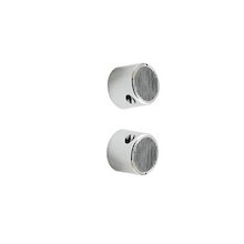 Aqualisa Classic rail ends - Chrome (Pair) (022701)