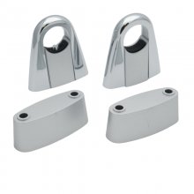 Aqualisa Quartz rail brackets - chrome (479501)
