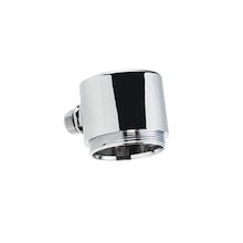 Aqualisa shower head and seal - Black/chrome (018201)