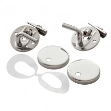 Armitage Shanks Contour 21 normal seat and cover hinge set - chrome (SV818AA)