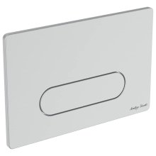 Armitage Shanks Oleas M4 Mechanical Single Flush Plate - Brushed Chrome (S0766JG)