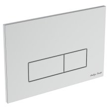 Armitage Shanks Oleas P2 Pneumatic Dual Flush Plate - Matt Chrome (S0767JG)