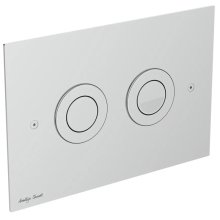 Armitage Shanks Septa Pro P1 Pneumatic Dual Flush Plate - Polished Stainless Steel (S0775MY)