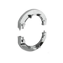 Aqualisa Back plates - White (Pair) (065920)