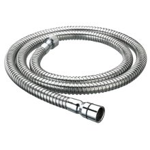 Bristan 1.25m Cone to Nut Shower Hose - 8mm Bore - Chrome (HOS 125CN01 C)