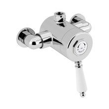 Bristan 1901 thermostatic exposed single control shower valve - top outlet (N2 SQSHXTVO C)