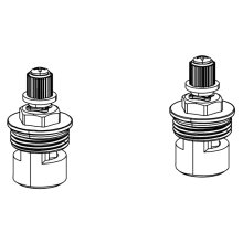 Bristan 3/4" Cartridge With Spline Adaptors - Pair (08607A4)