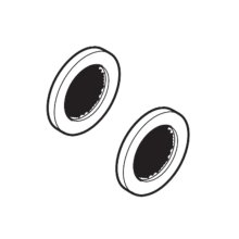 Bristan 3/4" Filter Washers - Pair (T2305-WR-26)