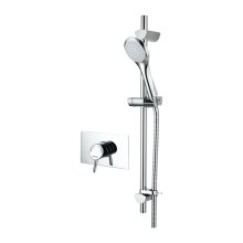 Bristan Acute Thermostatic Recessed Concealed Mini Valve Shower - Chrome (AE SHCAR C)