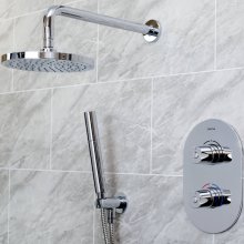 Bristan Artisan Shower Pack With Fixed Head & Fixed Handset Holder (ARTISAN SHWR PK)