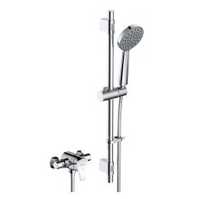Bristan Capri 3 Exposed Mini Valve Mixer Shower - Chrome (CAP3 SHXAR C)