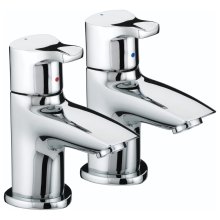 Buy New: Bristan Capri Basin Taps - Chrome (CAP 1/2 C)