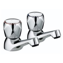 Bristan Club Basin Taps - Chrome (VAC 1/2 C MT)