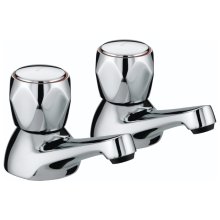 Buy New: Bristan Club Bath Taps - Chrome (VAC 3/4 C MT)