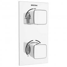 Buy New: Bristan Cobalt recessed thermostatic shower valve (Cobalt)