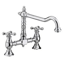 Bristan Colonial Bridge Sink Mixer - Chrome (K BRSNK C)