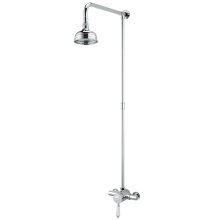 Bristan Colonial Exposed Mini Valve Shower with Rigid Riser (KN2 SHXRR C)