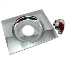 Bristan concealing plate and outlet elbow - Chrome (SK1200-5CP)