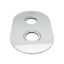 Bristan concealing plate - chrome (D282-073-B1)