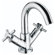 Bristan Decade Basin Mixer Tap With Clicker Waste - Chrome (DX BAS C)