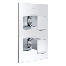 Bristan Descent Recessed Concealed Shower Valve With Diverter - Chrome (DSC SHCDIV C)