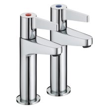 Buy New: Bristan Design Utility Lever Taps - Chrome (DUL HNK C)