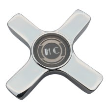 Bristan Art Deco flow control handle - chrome (IRP19-02-20)