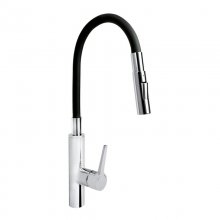 Buy New: Bristan Gallery Flex Sink Mixer - Grey/Chrome (GLL FLEXSNK C)