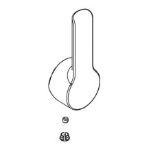 Bristan Gallery Pro Glide Handle Assembly (32A68050-ASSY)