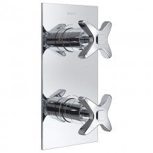 Bristan Glorious thermostatic recessed dual control shower valve (GLR SHCVO C)