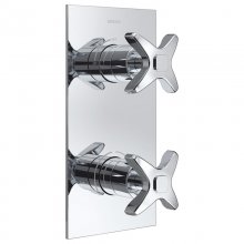 Buy New: Bristan Glorious thermostatic recessed dual control shower valve (GLR SHCVO C)