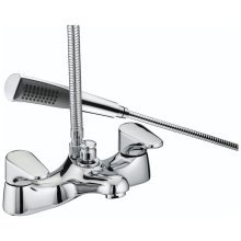 Bristan Jute Bath Shower Mixer Tap - Chrome (JU BSM C)