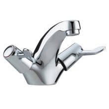 Bristan Lever Basin Mixer Tap With Waste - Chrome (VAL2 BAS C CD)