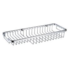 Bristan Medium Wall Fixed Wire Basket - Chrome (COMP BASK02 C)