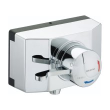 Buy New: Bristan Opac Exposed Shower Valve With Lever Handle & Shroud (OP TS1503 SCL C)