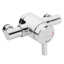 Buy New: Bristan Opac Thermostatic Exposed Mini Shower Valve With Lever - Chrome (MINI2 TS1203 EL C)