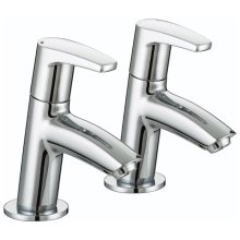 Buy New: Bristan Orta Basin Taps - Chrome (OR 1/2 C)