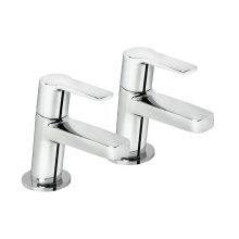 Buy New: Bristan Pisa Basin Taps - Chrome (PS2 1/2 C)