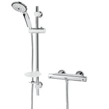 Bristan Prism Safe Touch Bar Shower With Adjustable Kit & Fast Fit Fixings (PM SHXMMCTFF C)