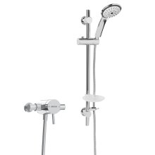 Buy New: Bristan Prism Exposed Sequential Chrome Shower Valver & Adjustable Riser Kit (PM2 SQSHXAR C)