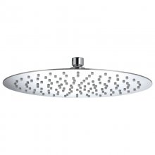 Bristan Round Slimline Fixed Head - 300mm - Chrome (FH SLRD03 C)