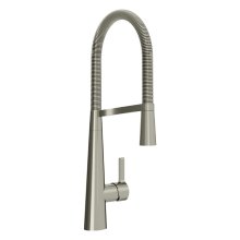 Bristan Saffron Professional Sink Mixer With Pull Out Spray - Brushed Nickel (SFF PROSNK BN)