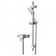 Buy New: Bristan Sonique 2 exposed mixer shower - chrome (SOQ2 SHXAR C)