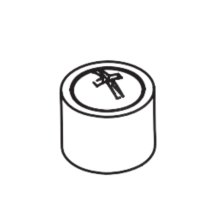 Bristan Spline Adaptor And Screw (000015)
