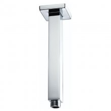 Bristan Square Ceiling Fed Shower Arm - 200mm - Chrome (ARM CFSQ02 C)