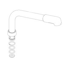 Bristan Tap Spout Assembly (210G10172MH-FEU09)