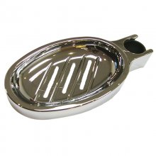 Bristan 25mm soap dish - chrome (DISH 03475GAT25CCZ)