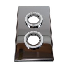 Burlington Faceplate - Chrome (SP608)